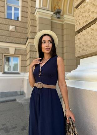 Легкий сарафан з натуральної тканини!