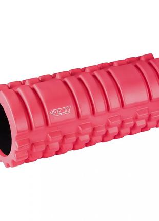 Масажний ролик 4fizjo 33 x 14 см (валик, роллер) pink (p-5907739310088)