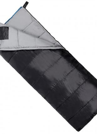 Спальний мішок (спальник) ковдра sportvida sv-cc0069 -3 ...+21°c l black/grey