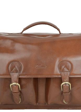 Портфель ashwood 8190 chestnut (коричневий)