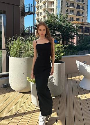 Платье женское летние с розрезом