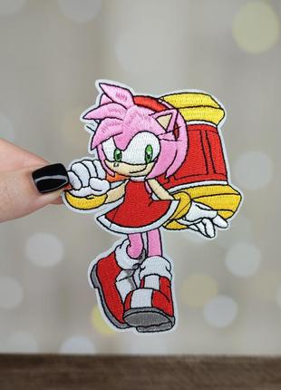 Нашивка, патч "їжачиха емі роуз. sonic" (наш0176)
