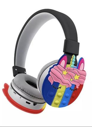Наушники bluetooth akz k32 pop it черные