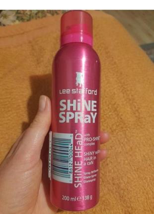 Спрей для блиску волосся, lee stastford,200 ml.