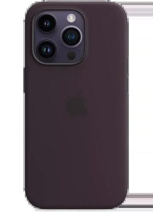 Оригінальний чохол silicone case для iphone 15 (deep purple)