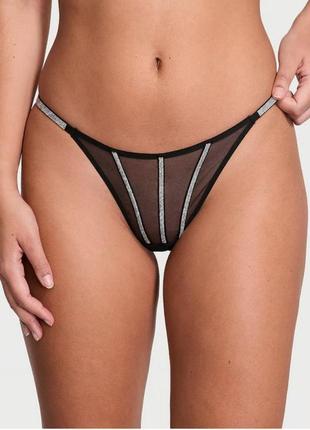 Трусики victoria's secret стринги victoria's secret трусики с камушками