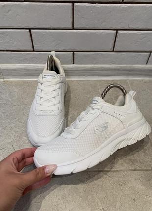 Белые skechers