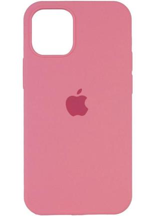 Оригінальний чохол silicone case для iphone 15 (pink)