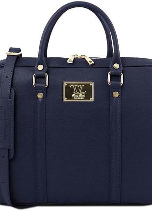 Ексклюзивний жіночий шкіряний портфель tuscany tl141626 prato