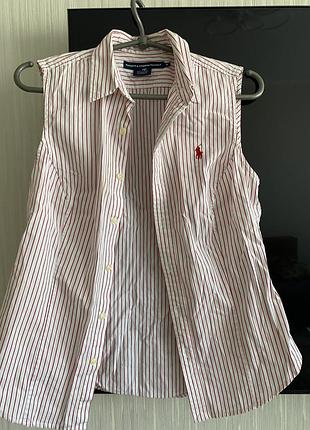 Рубашка, блуза без рукавов