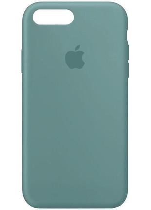 Оригінальний чохол для iphone 7+/8+ silicone case full pine green