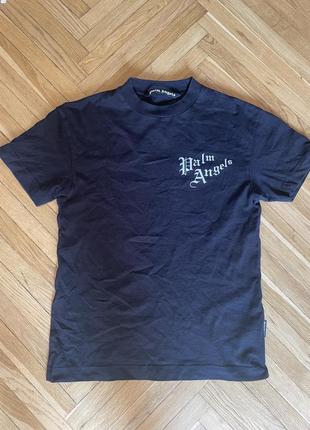 Футболка palm angels back sacred heart tee торг