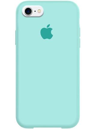 Оригинальный чехол silicone case для iphone 6/6s (sea blue)