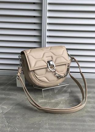 Сумка через плечо (цвет капучино)