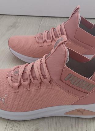 Puma enzo 2 clean оригинал 100%! женские розовые кроссовки новые летние