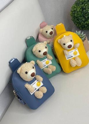 Дитячий рюкзачьок, сумка, сумочка з мішкою