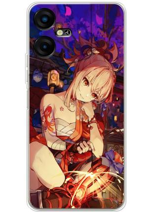 Чохол силіконовий з картинкою на tecno pova neo 3 (lh6n) (аніме)