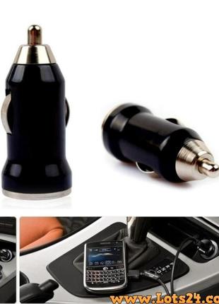Автомобильная зарядка для телефона в прикуриватель 1a usb зарядное устройство xiaomi iphone самсунг redmi