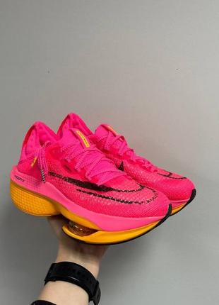 Nike air zoom alphafly pink orange