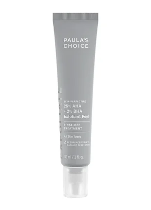 Ніжний пілінг paula's choice skin perfecting - 25% aha + 2% bha exfoliant peel