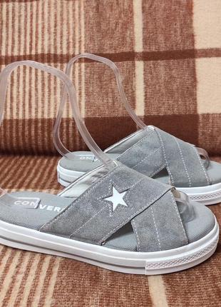 Оригінальні тапки шльопанці converse all star