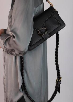 Coach tabby shoulder black2 фото