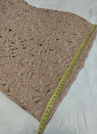 Тихое великолепие кружевное платье пудровый нюдовый zara