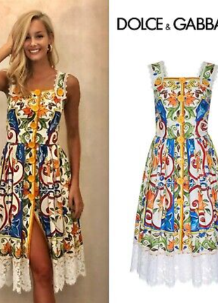 Будь як сонце, будь як море...сукня  dolce gabbana