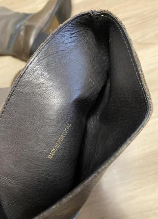 Сапоги кожаные высокие mex 39 размер8 фото