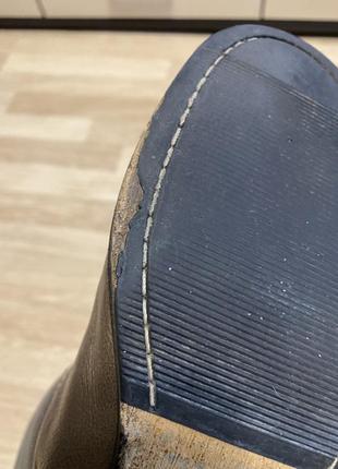 Сапоги кожаные высокие mex 39 размер10 фото