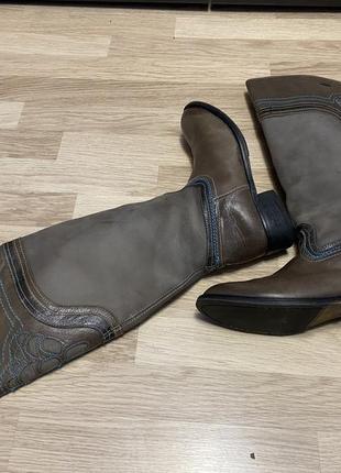Сапоги кожаные высокие mex 39 размер3 фото