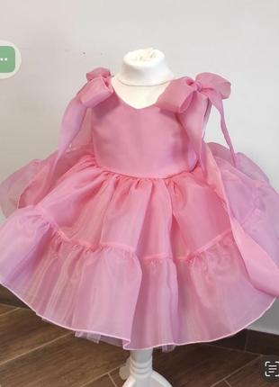 Праздничное платье на рочек в стиле barbie4 фото