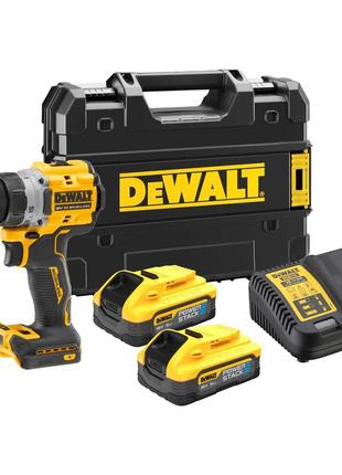 Дриль-шуруповерт акумуляторний безщітковий dewalt dcd800h2t