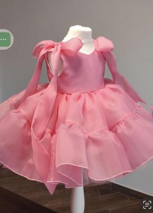 Праздничное платье на рочек в стиле barbie5 фото