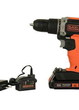 Дриль-шурупокрут ударний акумуляторний black+decker bcd003c1 (spb) 2