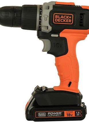 Дриль-шурупокрут ударний акумуляторний black+decker bcd003c1 (spb) 3