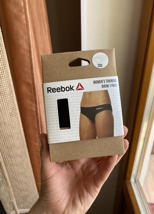 Черные бесшовные трусики reebok оригинал