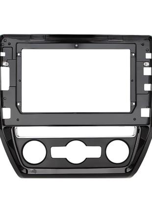 Переходная рамка lesko 10.1" volkswagen jetta vi 2011-2018 (6483) фольцваген