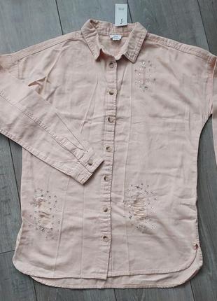 River island новая рубашка для девочки