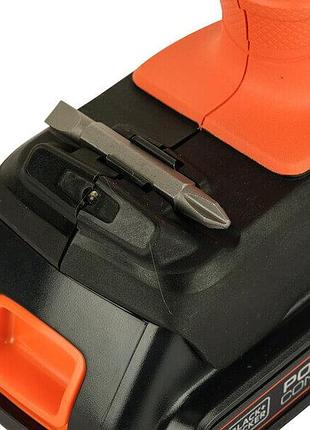 Дрель-шуруповерт аккумуляторная black+decker bcd001c1 (spb) 10
