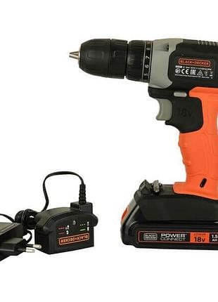 Дрель-шуруповерт аккумуляторная black+decker bcd001c1 (spb) 4