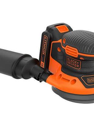 Шлифмашина эксцентриковая аккумуляторная black+decker bdcros18 (spb) 2