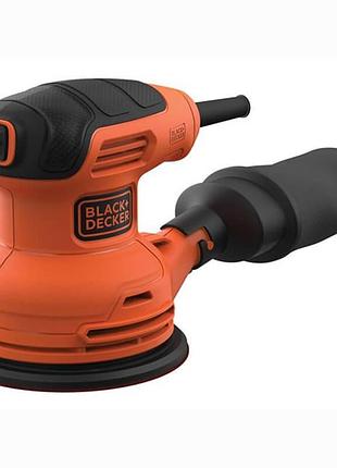 Шліфмашина ексцентрикова мережева black+decker bew210 (spb) 2