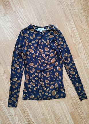 Cos leopard лонгслив леопард кофта