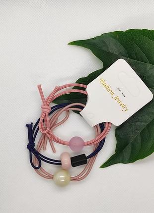 Набор резинок для волос 3 шт