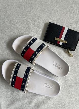 Шлепки tommy hilfiger