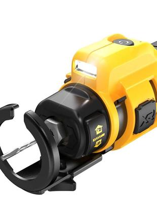 Акумуляторний фрезер для вирізання гіпсокартону dewalt dce555n 4