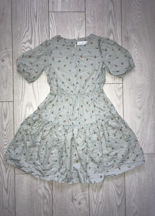 Літня сукня zara в квітковий принт