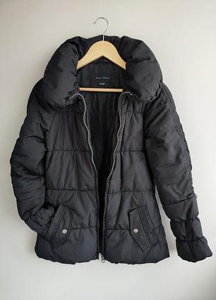 Жіноча чорна демісезонна куртка gate woman2 фото