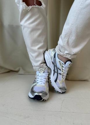 Жіночі кросівки asics gel-kayano 14 white midnight8 фото